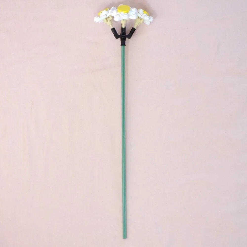 LEGO Botanical Flowers - 1 pcs Common Daisy White - Individual Sale from 10280
